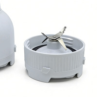 Base de mixeur en acier inoxydable et plastique pour usage commercial et domestique, compatible avec les robots culinaires et les centrifugeuses