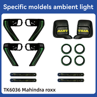Kit d'éclairage d'ambiance RGBIC Symphony pour voiture, compatible avec le NOUVEAU THAR ROXX 700 2024, contrôle par application, synchronisation musicale, bande LED dynamique, vente en gros