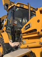 Backhoe Loader Mini Multifungsi JCB 4CX Bekas Berkualitas Tinggi, Mesin Diesel, Dijual