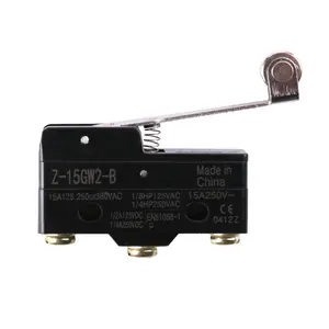 Z-15GW2-B Micro interrupteur de fin de course à billes type de levier TM-1703 LXW5-11G1