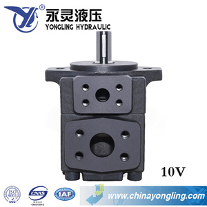 ปั๊มไฮดรอลิกแบบใบพัดยี่ห้อ Yongling รุ่น YLQ10310 แบบยึดหน้าแปลน แรงดันสูง เสียงรบกวนต่ำ สำหรับงานพลาสติกและเครื่องจักรตัด - Product Image 3