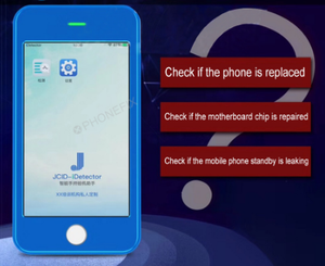 Detector de fallos JC iDetector inteligente para teléfono, probador de fallos compatible con dispositivos IOS de serie completa para iPhone, lectura y escritura de datos - Product Image 5