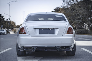 FORRolls Royce Ghost Body <b>Kit</b> Ghost Upgraded CMST Style Carbon Fiber Front Bumper Front Lip Diffuser Side Skirt - Product Image 3