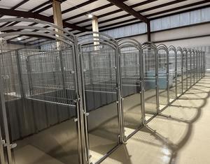 กรงสุนัขแบบเชิงพาณิชย์ Gabbia Per Cani ทำจาก FRP เป็นมิตรกับสิ่งแวดล้อม ขนาดใหญ่ ใช้ได้ทั้งในร่มและกลางแจ้ง พร้อมถาดพลาสติกแบบกดติดแน่น - Product Image 6