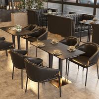 Chaises et tables de restaurant, banquettes de restaurant occidental, canapés de restaurant commercial, mobilier de salle à manger d'usine