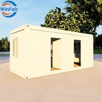 Maisons préfabriquées modernes WinFair Chili, conteneurs pliables, 2 chambres, pour bureau de chantier / location de vacances