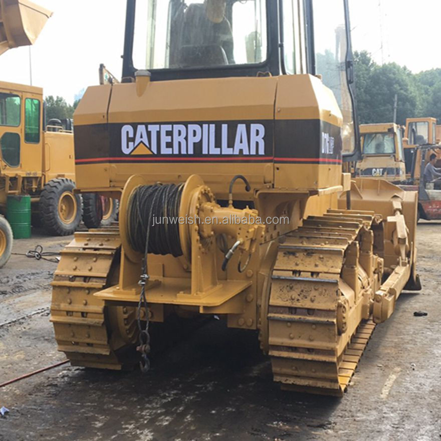 Оригинальный Подержанный бульдозер Cat D7g с гидравлической лебедкой, D7, D6, D5, D4, D3, использованный гусеничный бульдозер для продажи