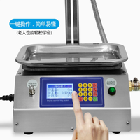 Machine de remplissage d'huile d'olive semi-automatique TEBAK CSY-L12, populaire et en promotion, pour petites entreprises