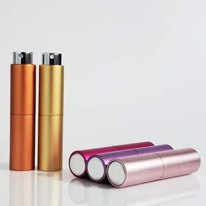 Grosir parfum mini botol mewah-Atomizer Botol Parfum Semprot Aluminium, Isi Ulang, 10Ml 20Ml Saku Mini Kosong 8Ml 15Ml