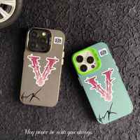 Coque de téléphone IMD Designer Coque Vrunk pour iPhone 16 15 14 13 Pro Max 13 12 Mini XS XR, coque de téléphone élégante et colorée