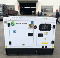 Générateur Diesel Super Silencieux Ouvert Perkins Weichai Yuchai Deutz SDEC Cummins 16kW 20kW 30kW 50kW 100kW 200kW