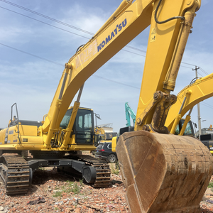 Excavatrice sur chenilles Komatsu PC450-7 d'occasion robuste, godet de 2,1 m, poids opérationnel de 45 tonnes, composants principaux du moteur et de la pompe, en vente chaude - Product Image 4