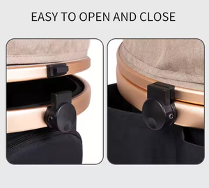 عربة أطفال محمولة قابلة للطي من المصنع للبيع بالجملة مصنوعة في الصين عربة كلب للحيوانات الأليفة - Product Image 3