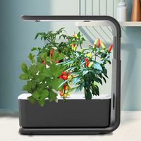 Kit de culture hydroponique électronique intelligent pour cuisine et jardin, 3 modules, écoresponsable, auto-arrosant, 60 LED
