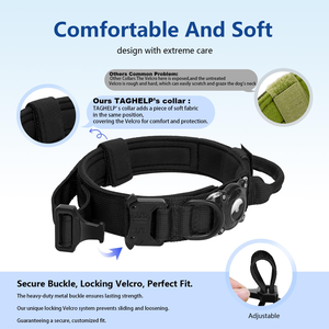 Good Quality LED <b>Dog</b> <b>Collar</b> Waterproof Airtag Enabled Glow in Dark OEM ODM Factory Exporter - Product Image 4