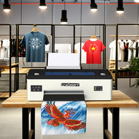 Imprimante jet d'encre DTF A3 30 cm 1390 & L1800 automatique haute productivité pour tous textiles