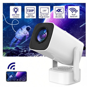 Proyector Portátil 720P con Asa para Uso en Cine en Casa, Versión en Inglés - Product Image 2
