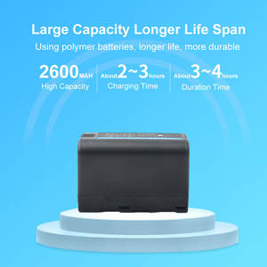 Pour batterie BP-U30 <span class=keywords><strong>Sony</strong></span> 2600mAh avec indicateurs d'alimentation LED compatibles avec les caméras <span class=keywords><strong>XDCAM</strong></span> EX PMW 100/150/160/200 EX1/EX3 14.8V Vol - Product Image 5