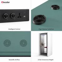 Cabine de travail acoustique insonorisée pour bureau, studio, isolation sonore, station de travail individuelle, pod de réunion intérieur