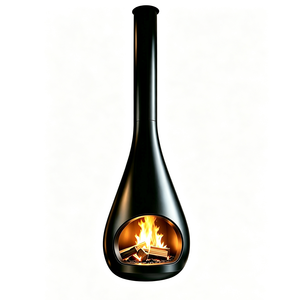 Cheminée suspendue moderne pour décoration intérieure, foyer ouvert à <span class=keywords><strong>bois</strong></span>, avec vue sur la flamme - Product Image 1