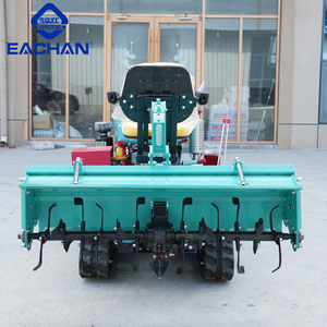 Livraison rapide 35HP siège de motoculteur rotatif petite chenille Diesel motoculteur rotatif en caoutchouc sur chenilles travail du sol avec seau - Product Image 2