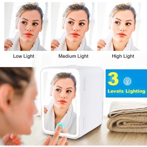 Mini réfrigérateur Hot Pick 4L portable rose, mini réfrigérateur cosmétique pour la beauté, pour une utilisation personnelle en chambre, réfrigérateur compact et élégant - Product Image 3
