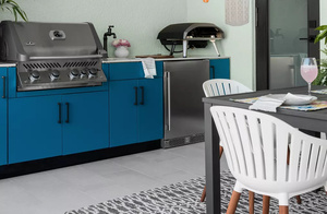 Nuovo Design Australiano Griglia a Gas Verde Stile Shaker Personalizzata in Acciaio Inox 304 Mobili da Cucina <span class=keywords><strong>per</strong></span> <span class=keywords><strong>Balcone</strong></span> <span class=keywords><strong>Esterno</strong></span> - Product Image 4