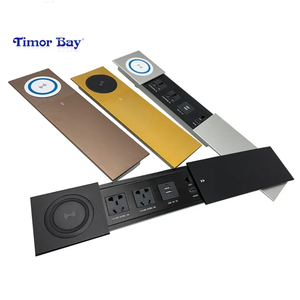 New Ổ cắm điện nhúng thông minh đồ nội thất văn phòng trượt ổ cắm Hidden trượt máy tính để bàn trượt Ổ cắm điện - Product Image 5