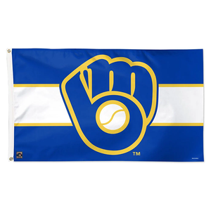 Fast Delivery MLB Teams Custom Design Printing Milwaukee Brewers <b>Flag</b> - Product Image 4