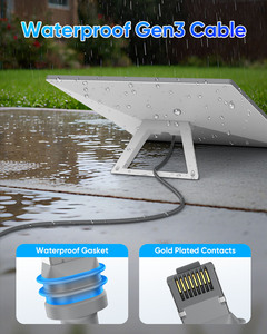 Cable de Repuesto SUNGUY Impermeable para Satélite V3, Cable Starlink Gen3 Estándar Rectangular, Accesorios para TV y Radio - Product Image 4