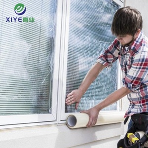 <span class=keywords><strong>Pellicola</strong></span> <span class=keywords><strong>Protettiva</strong></span> <span class=keywords><strong>Trasparente</strong></span> in PE Antipolvere all'Ingrosso, Adesiva a Bassa Aderenza per Vetri e Finestre, Morbida e Versatile - Product Image 6