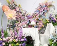 C231 Fleur Géante Papillon Décoration Fleur Artificielle Mariage Grandes Fleurs Artificielles Colorées Pour La Décoration De Centre Commercial
