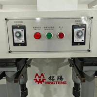 Machine à presser les semelles de chaussures MingTeng, moteur, engrenage, roulement pour semelles extérieures de chaussures en cuir/de sport, 380V/220V, garantie 1 an