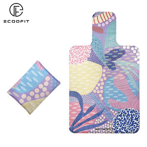 Abstract Morden Art Design esercizi personalizzati copertura antiscivolo Pilates Sticky Reformer Tower Mat asciugamano assorbimento del sudore - Product Image 2