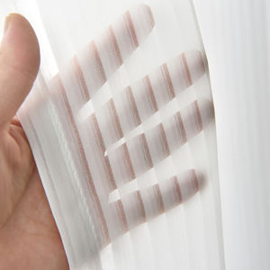 Rideau semi-transparent blanc <span class=keywords><strong>pour</strong></span> <span class=keywords><strong>porte</strong></span> patio, rideau voile extra large, drapé élégant <span class=keywords><strong>pour</strong></span> <span class=keywords><strong>porte</strong></span> coulissante en verre - Product Image 4