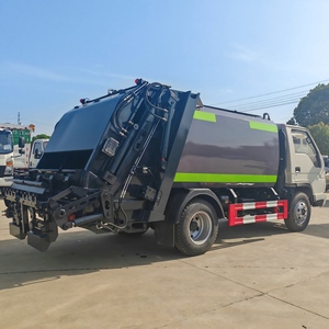 Xe tải rác máy nén nhỏ-5m ³/6m ³, ổ đĩa 4x2 với Bộ Nâng Thùng, bộ thu gom rác tái chế diesel, giá xuất xưởng - Product Image 4