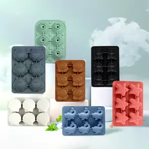 BPA free Diamond and Rose shape silicone ice cube tray mold,ice cream mold cube tray box ice lattice mould