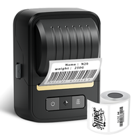 Machine à étiquettes pour ruban adhésif imperméable sans fil 203 DPI, batterie 2000 mAh, en stock pour les magasins de vêtements, les supermarchés - Android/iOS