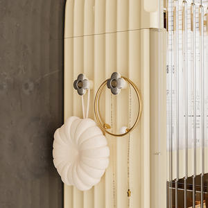 Boîte de rangement cosmétique de luxe rectangulaire 60x70cm, support mural d'angle pour salle de bain, rangement durable pour produits de soin de la peau - Product Image 2