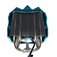 Enfriador de Aire para CPU X5 con Ventilador de 120 mm y 4 Pines PWM, Compatible con LGA1366/775 y AMD AM4/FM1