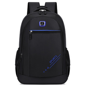 Laptop <b>Backpack</b> 16-Inch Lightweight Large Capacity Outdoor Travel For Men Solid Color Shoulder <b>Straps</b> - Product Image 4