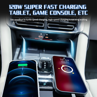 Pengisi Daya BYD Song Plus EV Terbaru, Hub Ekspansi USB dengan Kabel Retractable, Dock Pengisian Cepat 12-24V
