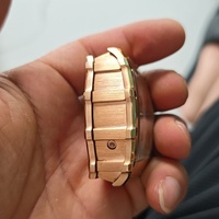 Livraison rapide, édition limitée, montre mécanique personnalisée, boîtier en titane tonneau, montre automatique de luxe pour homme, design de créateur