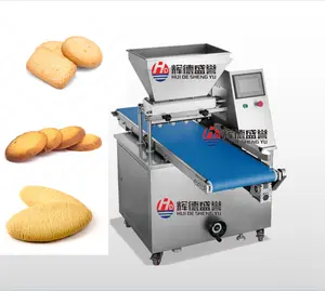 Low Consumption High Efficiency Cookies production line and Wire Cut Cookies Making Machine commercial cookie machine Bakery