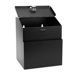 New arrive stainless steel built in smart parcel drop box for package