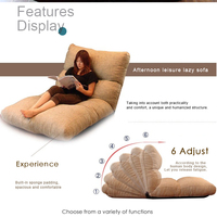 Canapé-lit pliant moderne en tissu OEM ODM pour hôtel, villa, complexe hôtelier – Fabrication sur mesure directe usine – Fauteuil inclinable de salon, canapé tatami