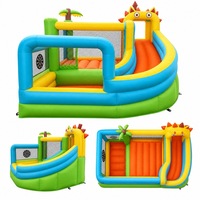 Château gonflable pour enfants, design animaux, pour usage familial dans la cour et au parc