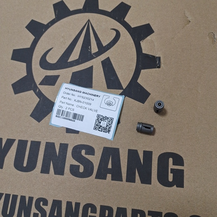 Excavator Check Valve Assy XJBN-00072 XJBN-01009 for R320