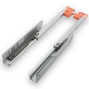 Full <span class=keywords><strong>Extention</strong></span> Soft Close Slides Ẩn Damper Hướng Dẫn Á Hậu Để Kéo Giỏ Bàn Phím Máy Tính Trượt Ngăn Kéo - Product Image 1