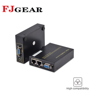 FJGEAR 1080P VGA/Âm Thanh Extender Hơn Độc 100M/200M CAT5/5e Cáp 200 Mét vga Mở Rộng 1920*1440 - Product Image 3